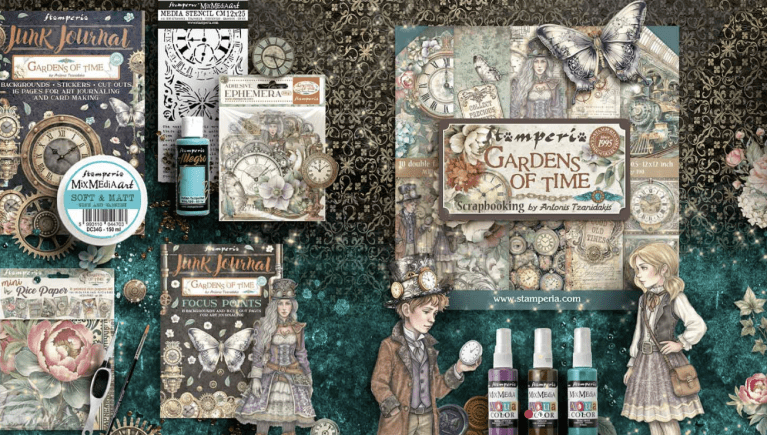 Nya produkter från Stamperia 