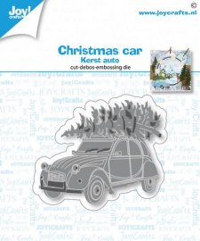 Joy! Crafts Die - Car with Christmas tree