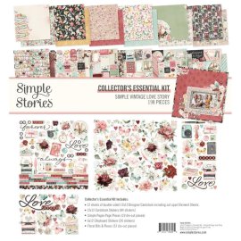 Simple Stories Collectors Essential Kit 12X12 - Vintage Love Story 