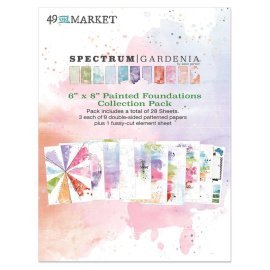 49 And Market 6x8 Collection Pack - Spectrum Gardenia Painted Foundations