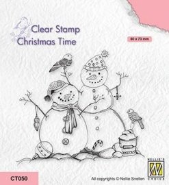  Nellies Clearstamp - Snowmen