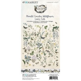 49 And Market Laser Cut Outs Wildflower - Vintage Artistry Moonlit Garden