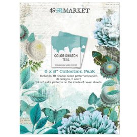 49 And Market 6x8 Collection Pack - Teal