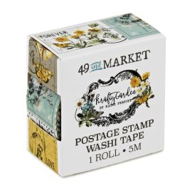 49 And Market Postage Washi Tape Roll - Krafty Garden