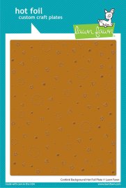 Lawn Fawn Hot Foil Plate - Confetti Background 