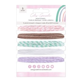 American Crafts Trim Pack 5/Pkg - Rainbow Avenue 