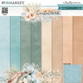 49 And Market 12x12 Collection Pack - Coastal Soul Solids