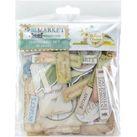 49 and Market Chipboard Set - The Quiet Observer 