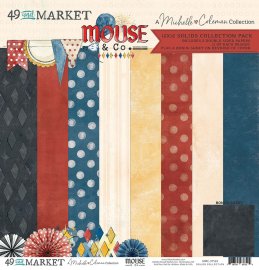 49 and Market 12x12 Collection Pack - Mouse and Co Collection Solids