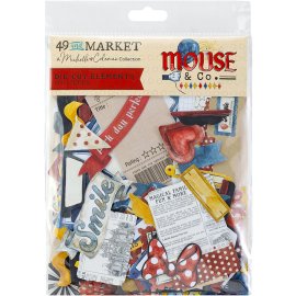 49 and Market Die-Cut Elements - Mouse and Co Collection 