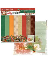 49 and Market 12x12 Collection Pack - Jolly Jingles Solids