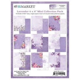 49 And Market 6x8 Mini Collection Pack - Color Swatch: Lavender