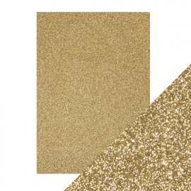 Craft Perfect - Glitter Card - Gold Dust