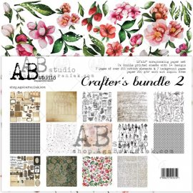 AB Studio paper set 12x12 - Crafters bundle 2