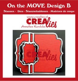 Crealies On The Move Design B Swing along