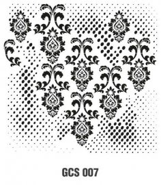 Cadence Mask Stencil GCSM - Grunch ornament 7