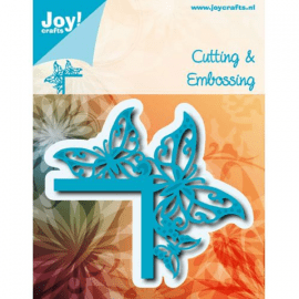JOY CUT / EMB - Corner with butterflies - Dies