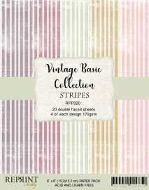 Vintage Collection Pack Stripes 6x6