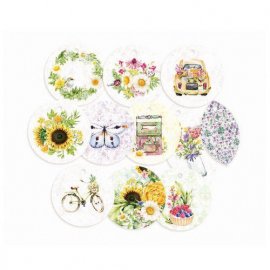 Piatek13 - Decorative tags The Four Seasons - Summer 01