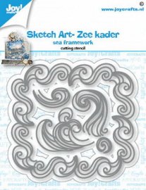 Joy! Crafts Cuttingdie - Sketch Art- Sea framework