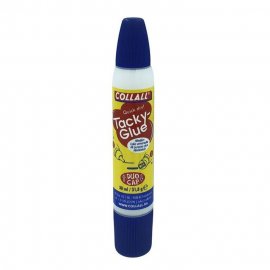 Glue pen duo-cap Tacky-glue White 30ml - Collall