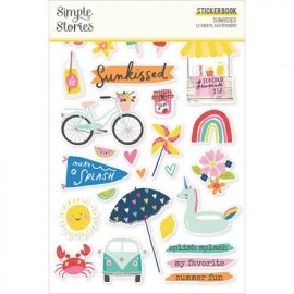 Simple Stories Sticker Book - Sunkissed