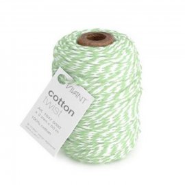 Vivant Cord Cotton fine mint green - 50 MT 2MM