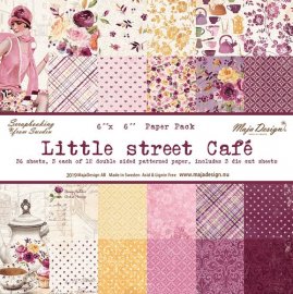 Maja Design Collection Pack 6x6 - Little street Cafe