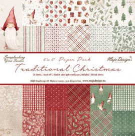 Maja Design Collection Pack 6x6 - Traditional Christmas