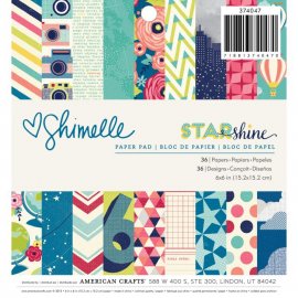 Shimelle Paper pad 6x6 - Starshine
