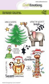 Craft Emotions clearstamps A6 - Savannah Christmas