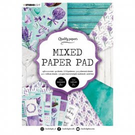 Studio Light - Essentials mixed paper pad pattern