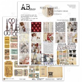 A.B Studio paper set 12x12 - Never too late