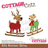 Cottage Cutz - Silly Reindeer Skiing