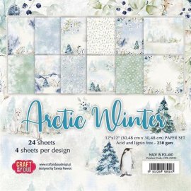 Craft & You 6x6 Paperpad - Arctic Winter