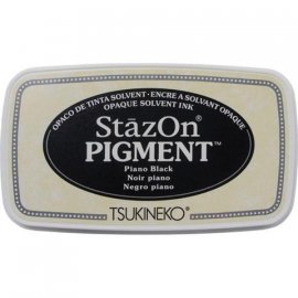 StazOn Pigment inkpad - Piano Black