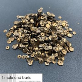 Simple and Basic Sequins - Bronze