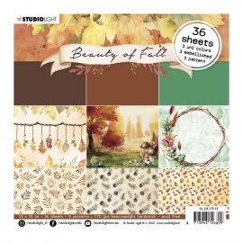 Studio Light Paper Pad 6x6 - Beauty Of Fall