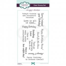 Creative Expressions - Designer boutique clear stamp