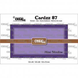 Crealies - Cardzz Mini Slimline G with small circles