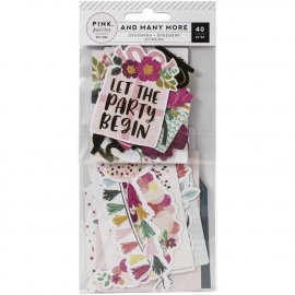 Pink Paislee Ephemera Cardstock Die Cuts - And Many More