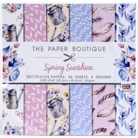 The Paper Boutique Paper Pad 8x8 - Spring Sunshine