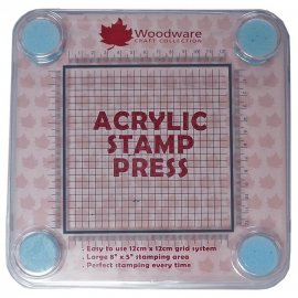 Woodware - Acrylic Stamp Press 12cm x 12cm