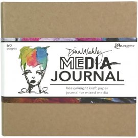 Dina Wakley Media Kraft Journal book 6X6 inch