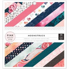Pink Paislee Paper Pad 6X6 - Moonstruck