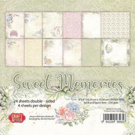 Craft & You Paperpad 6x6 - Sweet Memories