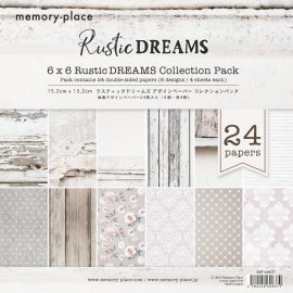 Memory Place Paper Pack 6x6 - Rustic Dreams