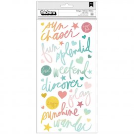 Heidi Swapp Thickers Stickers - Sun Chaser