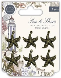 Craft Consortium Charms - Sea and Shore star Fish