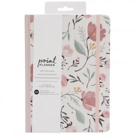 Point Perfect Bound Planner - Floral